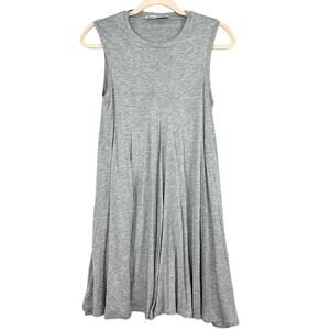Acne Studios Tatina Dress Sleeveless Mini in Heather Gray size Small